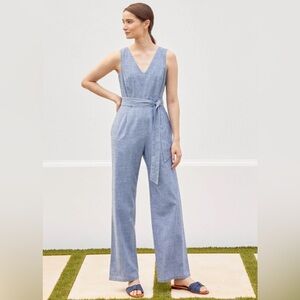 J.McLaughlin chambray 100%‎ cotton jumpsuit. Size 2
